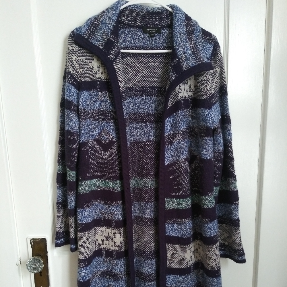 Cozy oversized knit cardigan